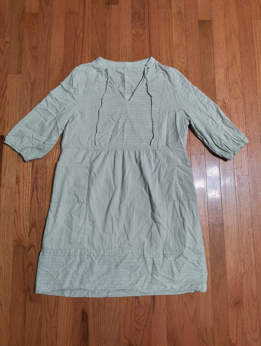 Pick 3/$10⭐ Light Green peasant dress, women's medium